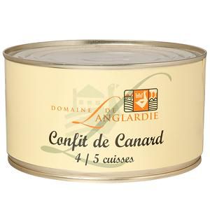 Confit de canard en conserve