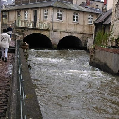 Bayeux - L'Aure en décembre 2017