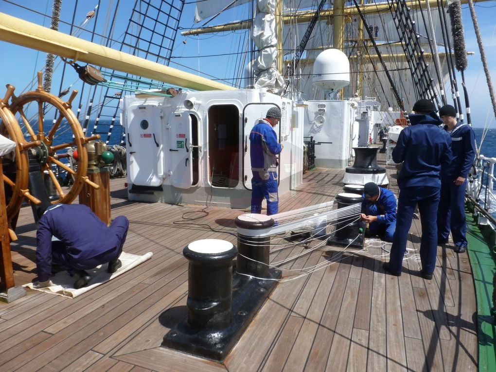 Embarquement à bord du Kruzenshtern du 27 mai au 10 juin 2014.