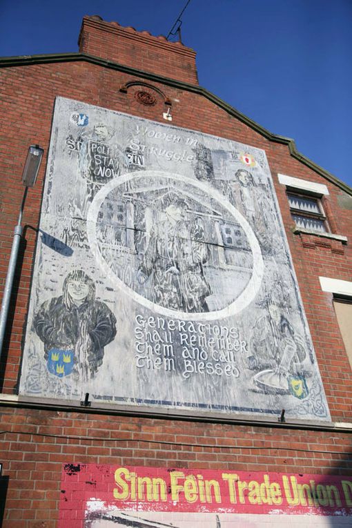 Album - Belfast : les murals republicains