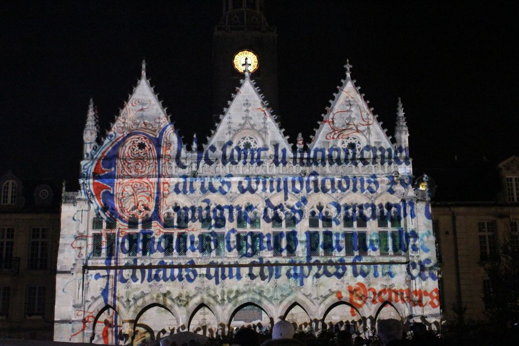 Son et lumière de l'hôtel de ville en 2016