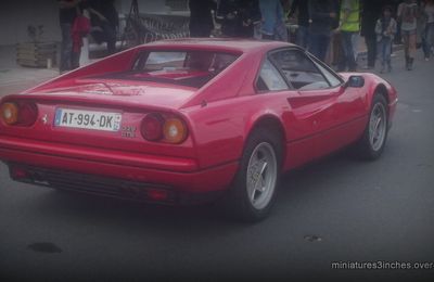Rassemblement Ferrari à Deauville.