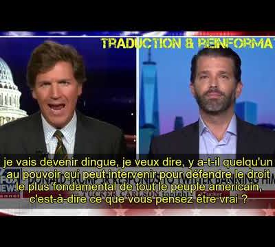  Le fils de Donald Trump à propos du bannissement temporaire de son compte Twitter