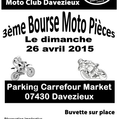 Bourse moto 26 avril 2015