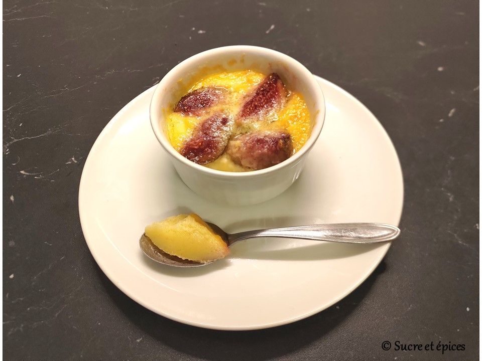 Flans à la semoule aux figues - Recette en vidéo