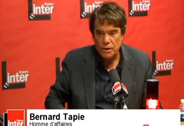 France Inter : l'interview de Bernard Tapie, irrité par Patrick Cohen.