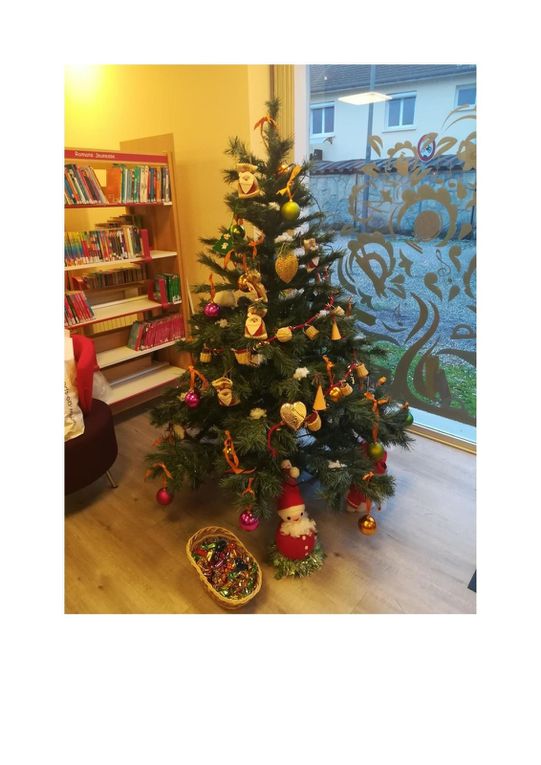 Atelier de Noël à la Bibliothèque le 14 décembre 2019