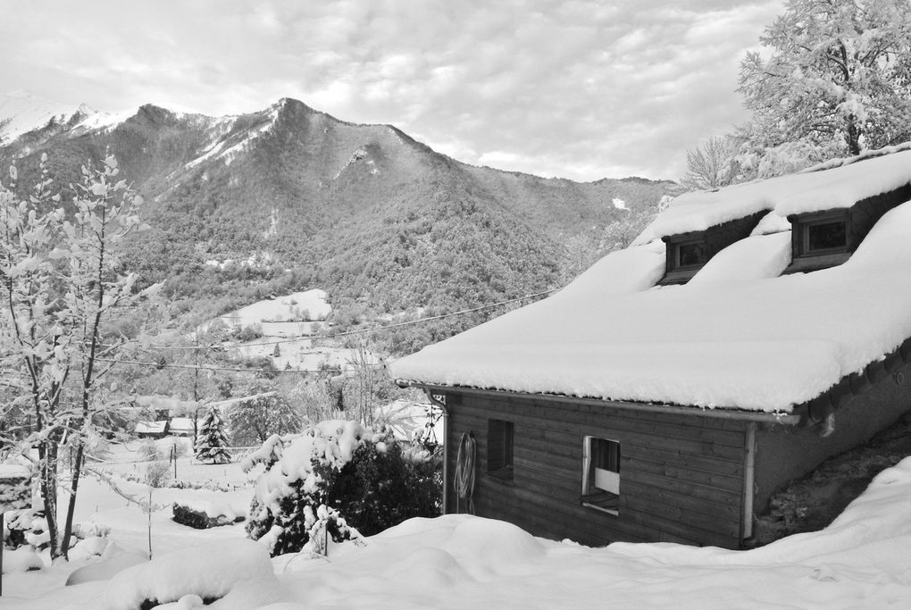 C'est aujourd'hui après une journée de chute de neige