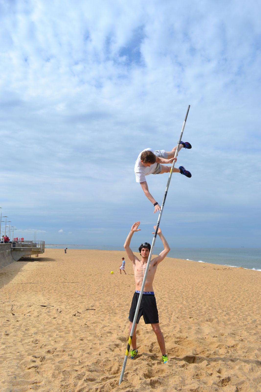 vidéo de Gautier: perche plage Capbreton.