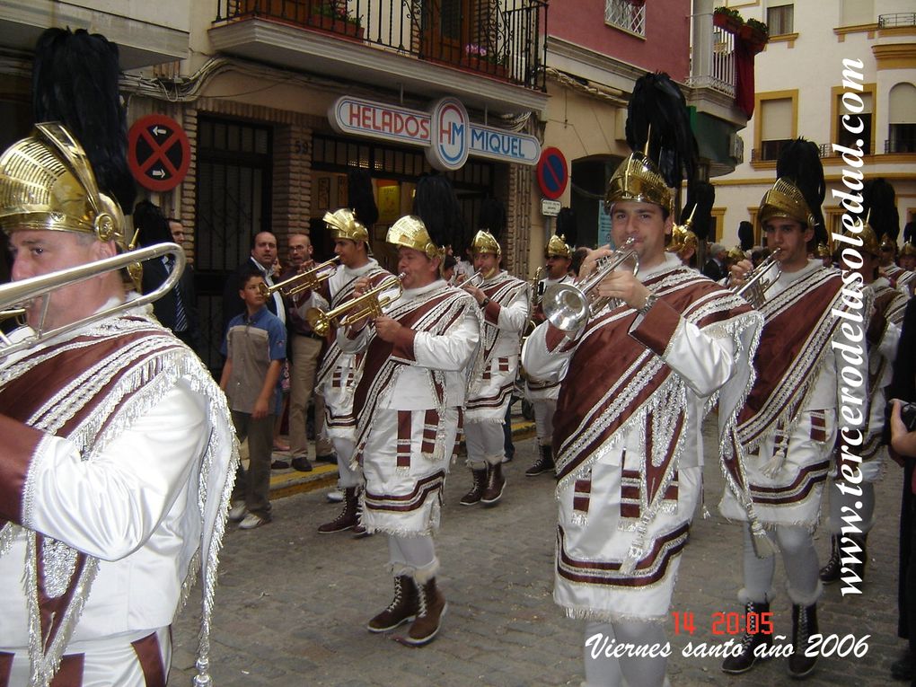 Album fotográfico en el que se recogen un resumen de imagenes de los eventos celebrados en el año 2006 en el III de la Soledad