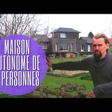 Visite d'une maison autoconstruite et autonome de 5 personnes dans les Hauts de France