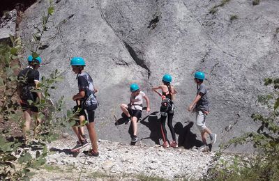 Séjour dans le Jura - activité escalade