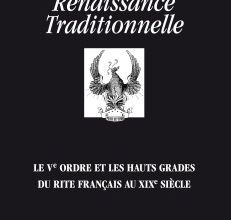 Ve Ordre..... Le nouveau numéro de Renaissance Traditionnelle