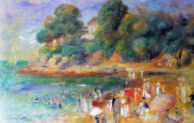 Le peintre Renoir à Pornic