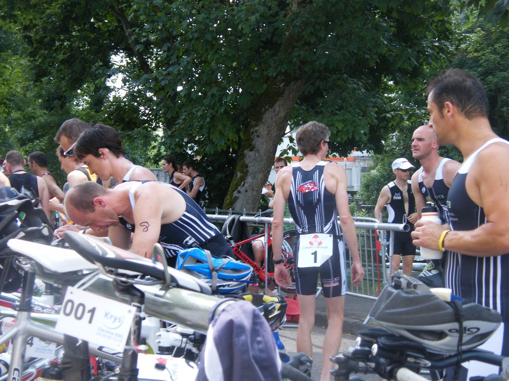 photos des  verdunois et autres au triathlon de verdun 2010