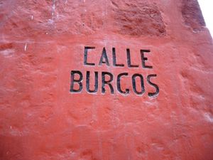 Des rues qui portent des noms des grandes villes du royaume d'Espagne