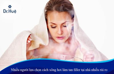 Tổng hợp các cách làm tan filler nhanh tại nhà