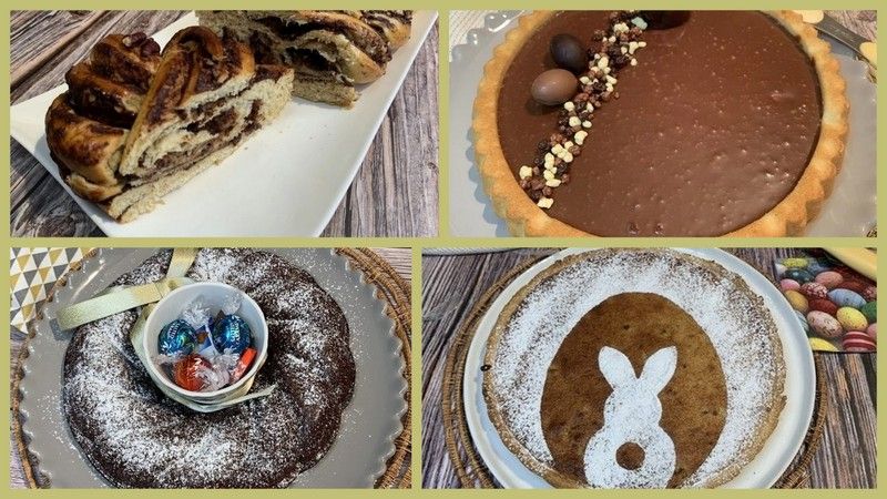 4 desserts de Pâques