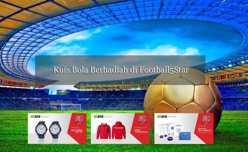 Kuis Bola 2019 Berhadiah Jutaan Rupiah