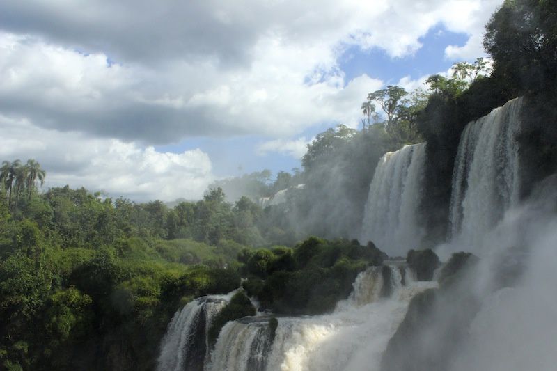 Les chutes d'IGUAZU- Argentine : La partie inférieure