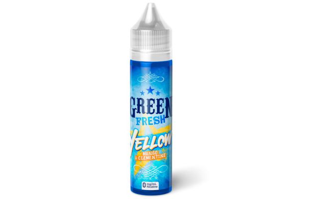 Test - Eliquide - Yellow gamme Green Fresh de chez Eliquid France et Green Vapes