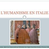L'humanisme en Italie