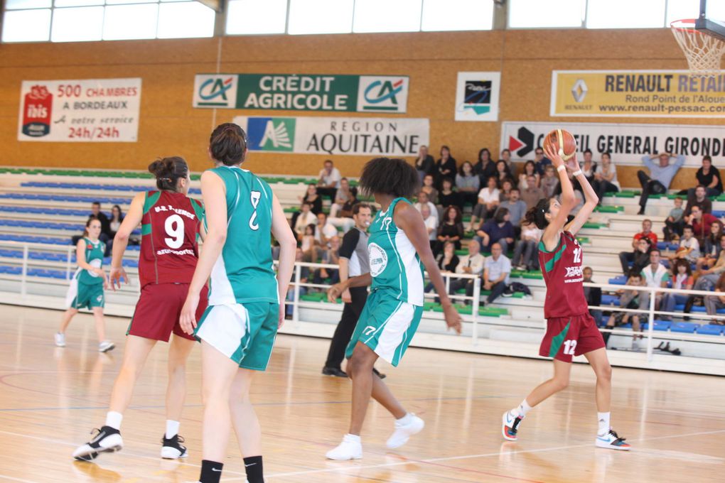 Les Seniors filles 1 perdent en demi finale de la coupe 33 (2011) devant Saint Delphin de 5 points (62-67)