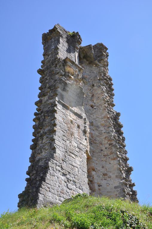 Le château de Boulogne, près d'Aubenas en ardèche.