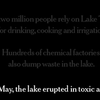 Le Lac Tai et la pollution en Chine