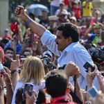 Nicolas Maduro celebrates victory in Venezuela’s presidential election