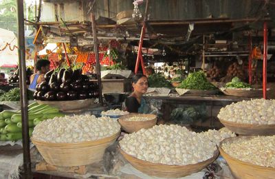 Deux socioéconomistes à Mumbai