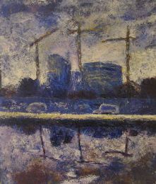 Canal de St Denis : peintures d'atelier, juin 2009