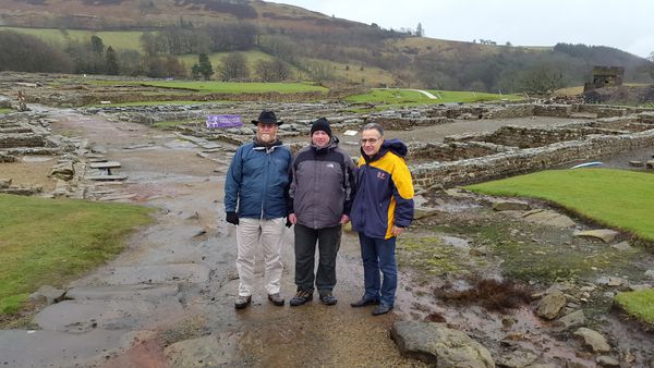 Visiting the Hadrian Wall we went through different sites 