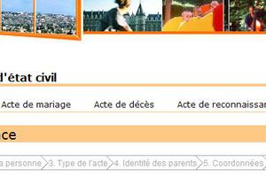 Recherches d'actes à la mairie de PARIS (1ère partie).