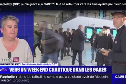 Céline Verzeletti sur la grève à la SNCF