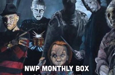 Native War Paints Monthly Box - October 2017 - Horror Movie Villains