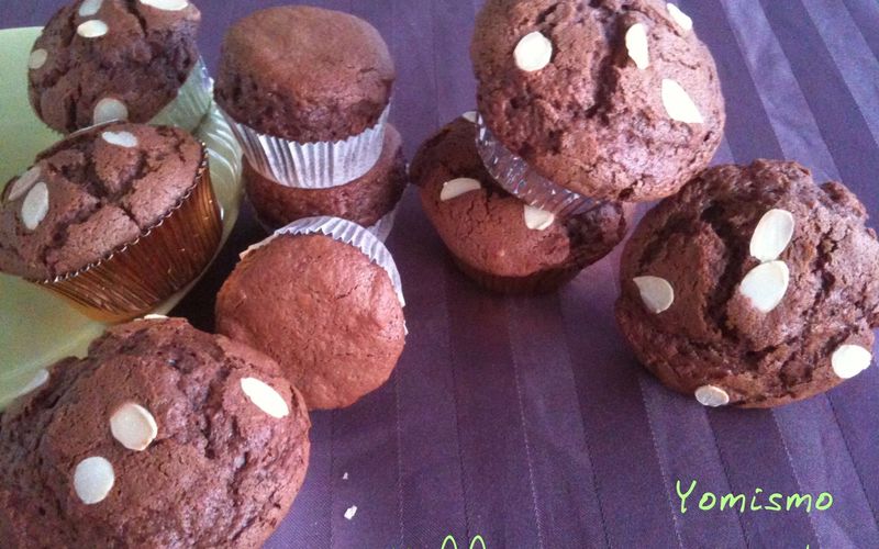 Muffins choco-amandes