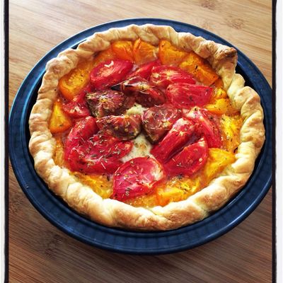 Tarte à la tomate 