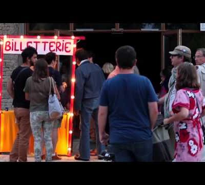Les gîtes et camping de la Motte Aubert par une belle journée d'été