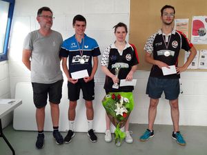 Photos des podiums du 25ème tournoi