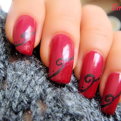 Cherry Berry Nail Art