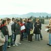 Les classes de 6ème du collège Henri IV de NAY en visite pédagogique sur la déchèterie de Coarraze