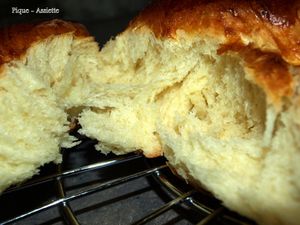 Brioche légère au fromage blanc. (Recettes au Companion ou pas ...) 