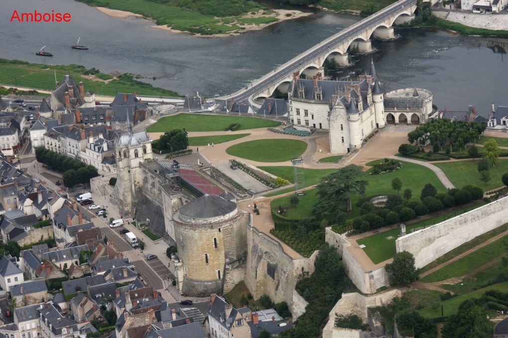 chateaux de la Loire en hélicoptère