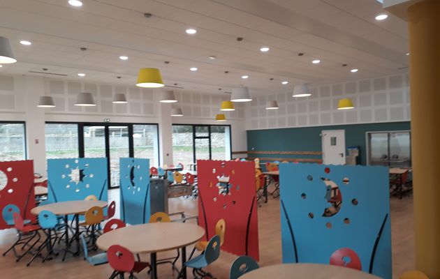 Le nouveau restaurant scolaire 