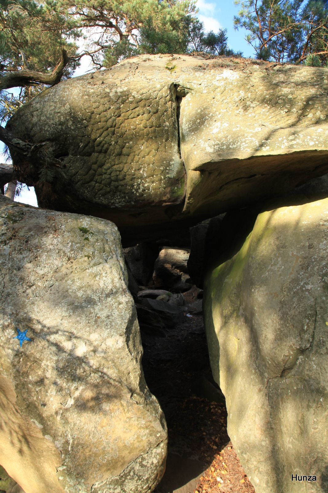 Forêt de Fontainebleau, dolmen Adolphe Joanne