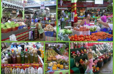 Le marché de Papeete