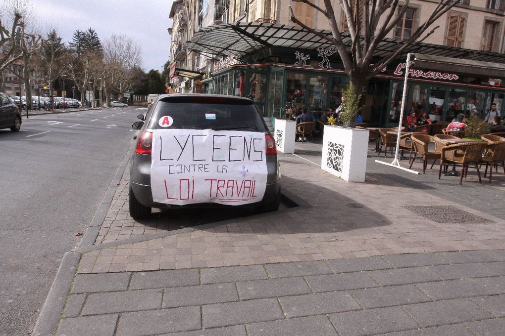 31 mars: 5000 manifestants au Puy, 1million 200 000 dans le pays, une grève très suivie