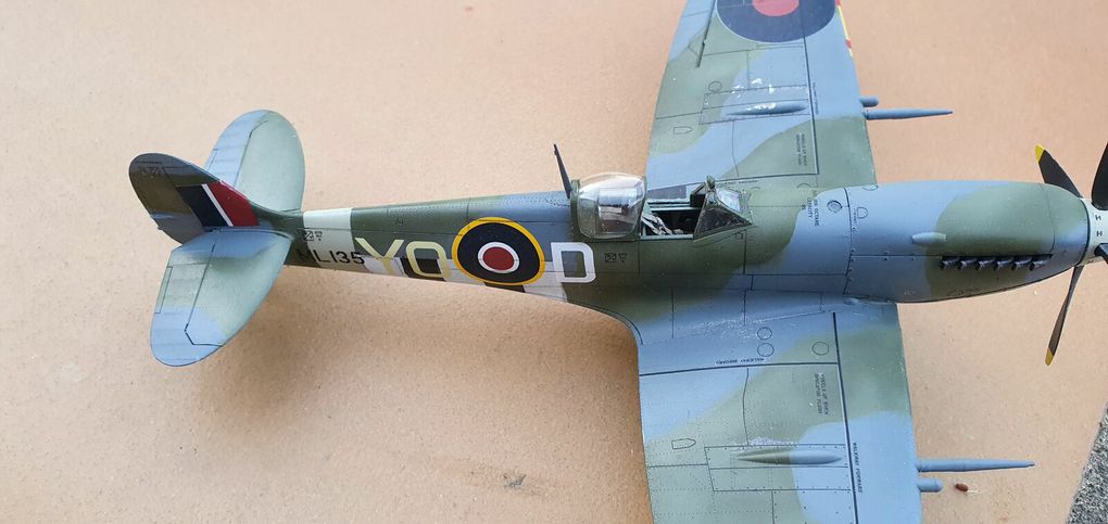Spitfire Mk.IXc de chez Eduard (avril 2022)