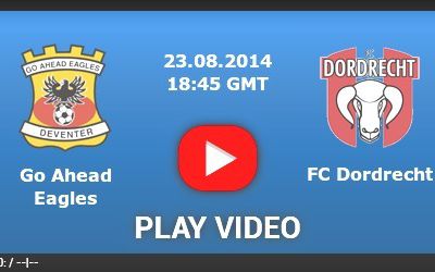 Go Ahead Eagles vs FC Dordrecht - Eredivisie - LIVE